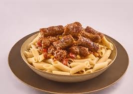 مكرونة مكس كبدة سجق